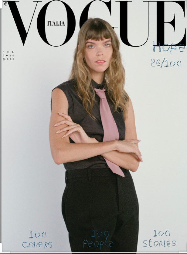 Vogue Italia Magazine September 2020 MEGHAN COLLISON cover 26 of 100 Brand New