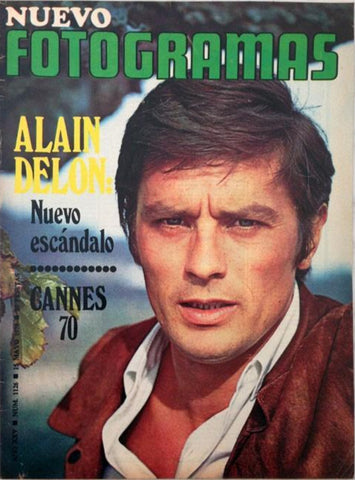 FOTOGRAMAS Spain Magazine 1970 ALAIN DELON Catherine Deneuve