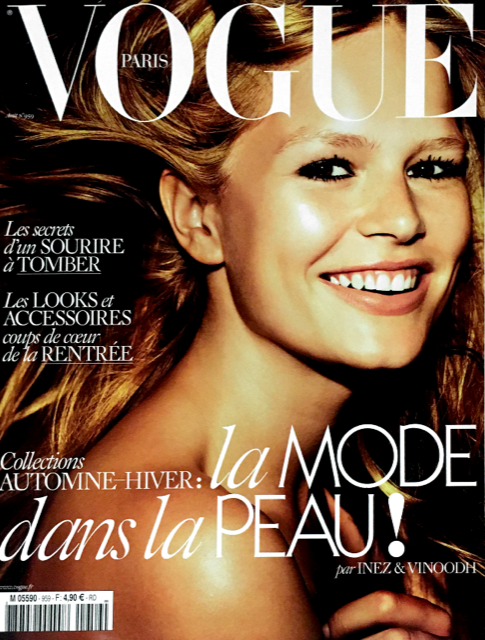 VOGUE Magazine Paris August 2015 ANNA EWERS Mica Arganaraz JULIA BERGSHOEFF