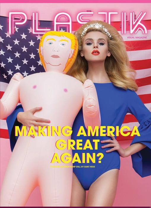 PLASTIK Visual MAGAZINE 26 Fall 2015 Blowuptrump Doll SEALED Fall 2015