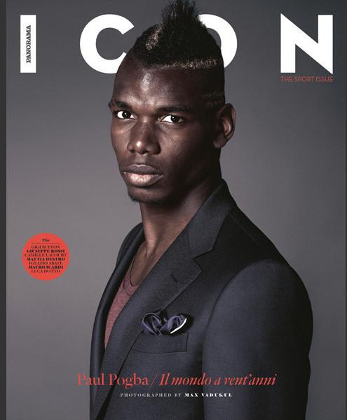 ICON Magazine 2014 PAUL POGBA Mauro Icardi CAMILLE LACOURT Gigi Buffon LUCA DOTTO