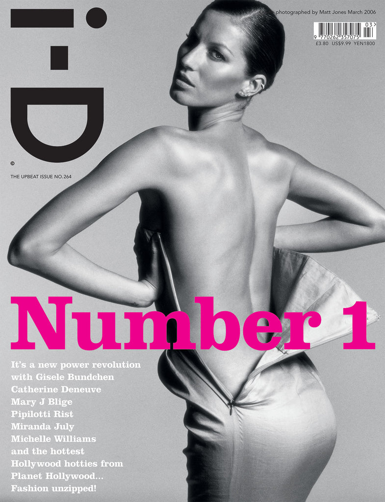 iD I-D Magazine #264 March 2006 GISELE BUNDCHEN Natasha Poly BETTE FRANKE