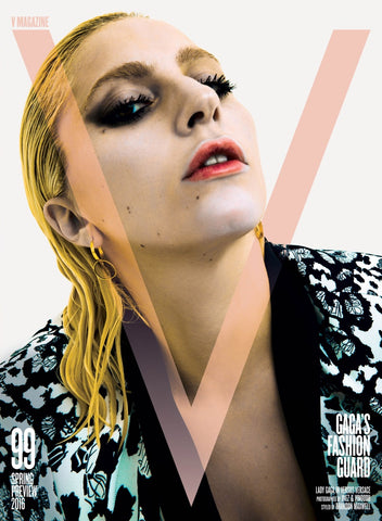 V Magazine #99 Spring Preview 2016 LADY GAGA Daphne Guinness HEDI SLIMANE Karl Lagerfeld