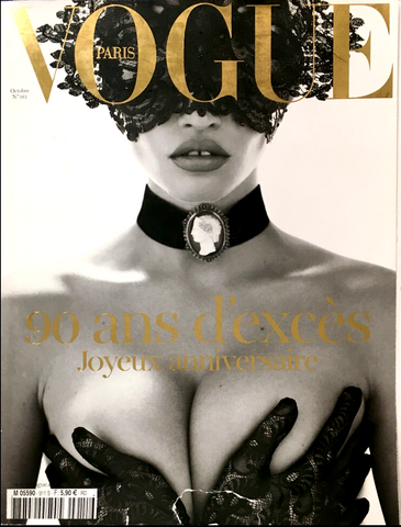 VOGUE Magazine Paris October 2010 LARA STONE Anja Rubik ROBERTO BOLLE Isabeli Fontana