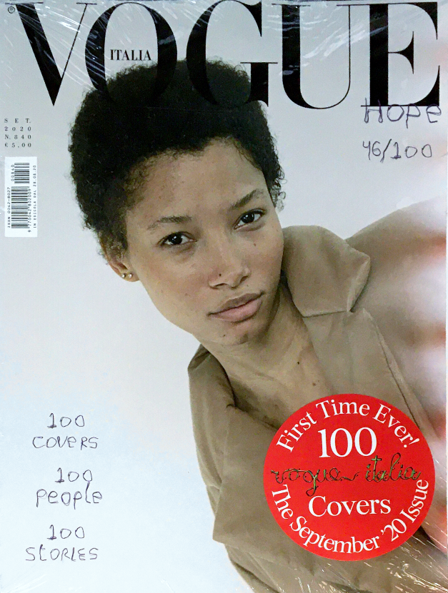 Vogue Italia Magazine September 2020 Sealed LINEISY MONTERO Cover 46 of 100