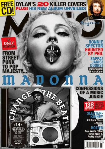MOJO Magazine March 2015 MADONNA Madame X BOB DYLAN Hozier + CD
