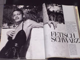 VOGUE Germany Magazine February 2001 MINI ANDEN Helmut Newton NADJA AUERMANN - magazinecult