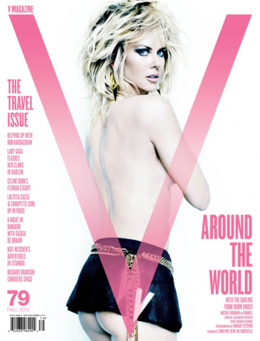 V Magazine 79 Fall 2012 Nicole Kidman NAKED Celine Dion KIM KARDASHIAN Laetitia Casta