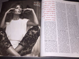 VOGUE Magazine Italia August 1992 ROSIE VELA Carol Alt SUSAN HOLMES Harlow GHAURI