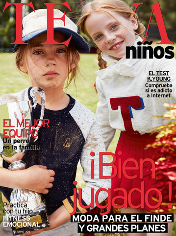 TELVA NINOS October 2016 Kids Children Bambini Enfant SPANISH Fashion Magazine