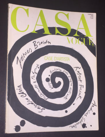 CASA VOGUE Magazine February 1995 Vintage Interior Design & Trends JAMES BROWN