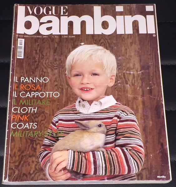 VOGUE BAMBINI Kids Children Enfant Fashion ITALIA Magazine September 2
