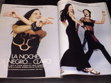 ELLE Spain Magazine January 2000 NIEVES ALVAREZ Veronica Blume MILLA JOVOVIC Naomi Campbell - magazinecult
