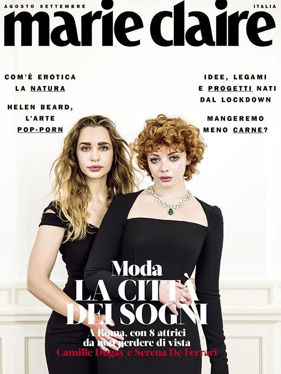 MARIE Claire Magazine Italy August 2020 CAMILLE DUGAY Serena De Ferrari ZOE KAZAN