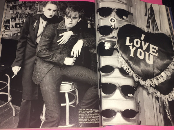 L'UOMO VOGUE 40周年記念特大号 ブルース・ウェーバー L'UOMO VOGUE Magazine September 1997 BRUCE WEBER Michele Hicks PHILIP