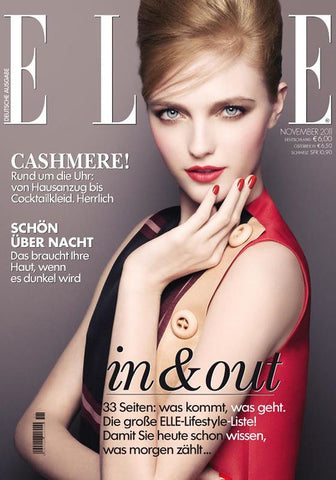 ELLE Magazine Germany November 2011 VLADA ROSLYAKOVA Sophia Holmes