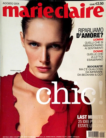 MARIE Claire Magazine Italia August 2004 ROMINA LANARO Valeria Golino JULIETTE LEWIS