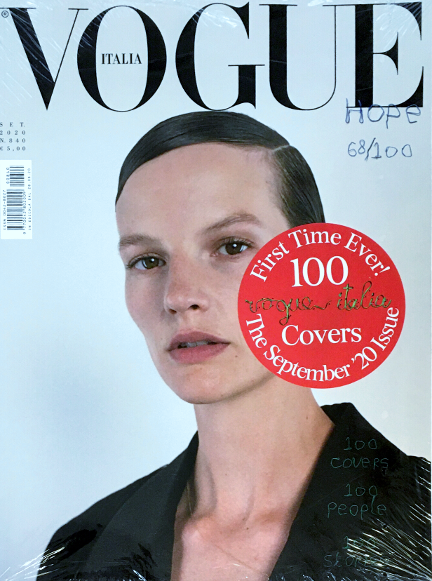 Vogue Italia Magazine September 2020 Sealed SARA BLOMQVIST Cover 68 of 100