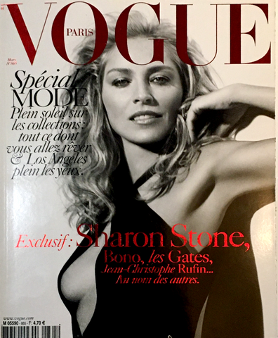 VOGUE Magazine Paris March 2006 SHARON STONE Raquel Zimmermann GEMMA WARD