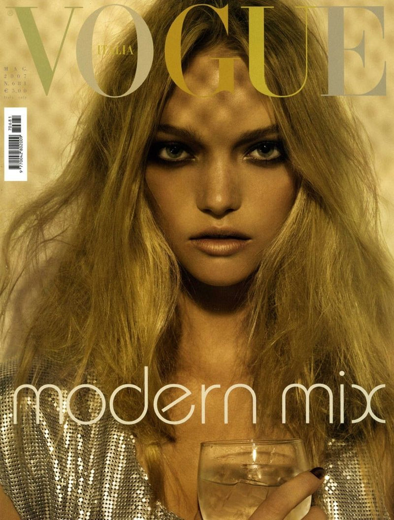 VOGUE Magazine Italia May 2007 GEMMA WARD Lara Stone KRISTEN STEWART Bruce Weber