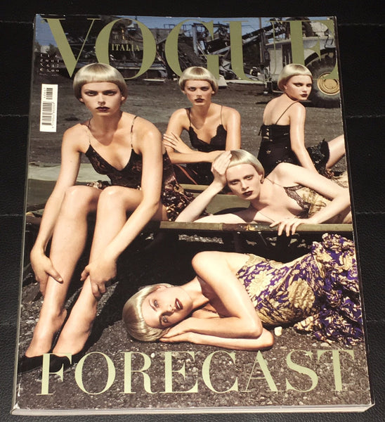 VOGUE Italia Magazine 2004 KAREN ELSON Helmut Newton BRUCE WEBER Naomi