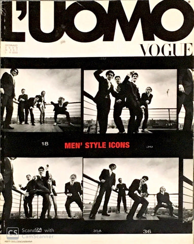 L'UOMO VOGUE Magazine January 2000 MATTHEW MODINE Miles Aldridge STEVEN KLEIN