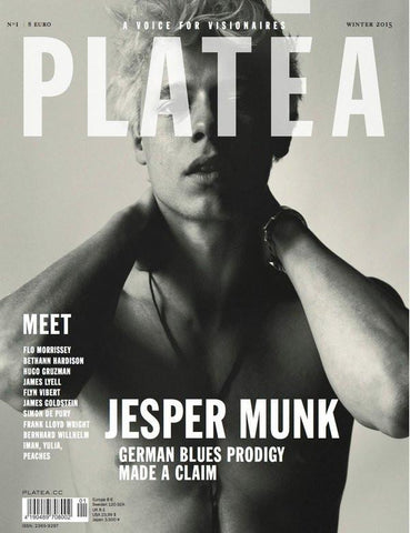 Platea Magazine Winter 2015 JESPER MUNK Bethann Hardison JAMES GOLDSTEIN