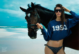 FLAIR Magazine Italia May 2014 ALESSANDRA AMBROSIO Swimsuit JESSICA MILLER New #11
