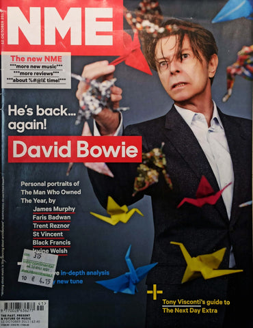 DAVID BOWIE Sid Vicious NME Magazine 2013