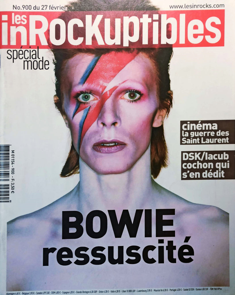 David Bowie Les inRockuptibles Magazine March 2013