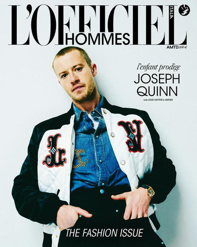 L'OFFICIEL Hommes Magazine ITALIA October 2024 JOSEPH QUINN Brand New