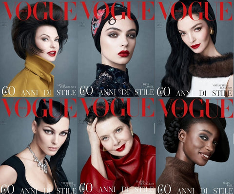 Vogue Italia Magazine September 2024 60th Anniversary issue ( 6 covers bundle ) Ship today