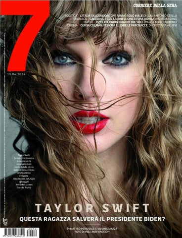 TAYLOR SWIFT 7 Italia Magazine April 2024 NEW
