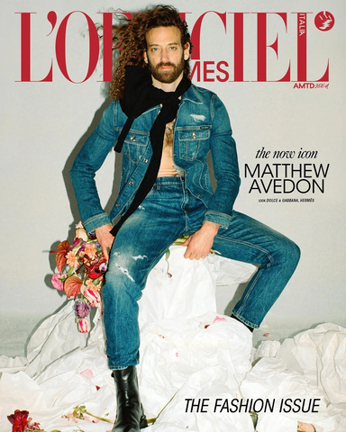 L'OFFICIEL Hommes Magazine ITALIA October 2024 MATTHEW AVEDON Brand New