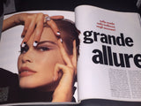 VOGUE Magazine Italia September 1991 LINDA EVANGELISTA Helena Christensen 1 Missing page