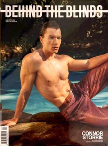 CONNOR STORRIE Behind The Blinds SS 2026 Magazine NEW Sealed - magazinecult