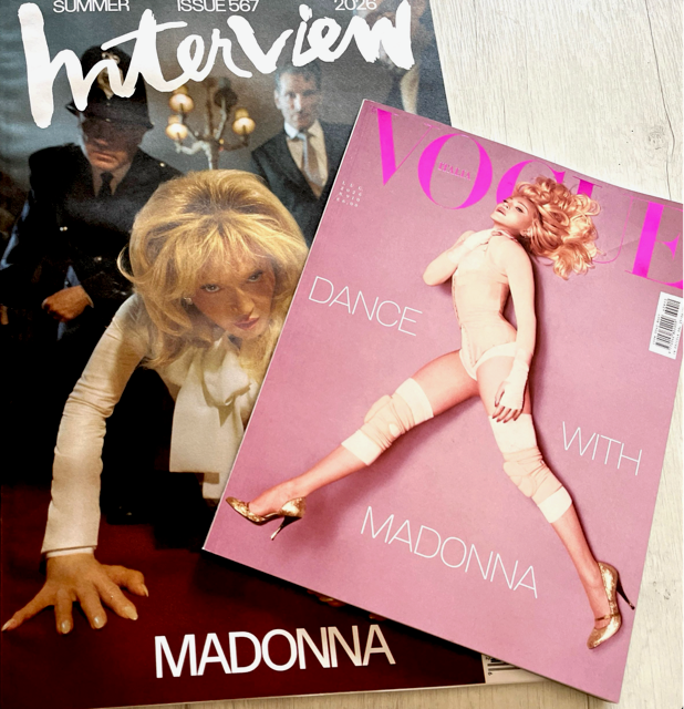 MADONNA Bundle Vogue Magazine ITALIA July + INTERVIEW Summer 2026 BRAND NEW