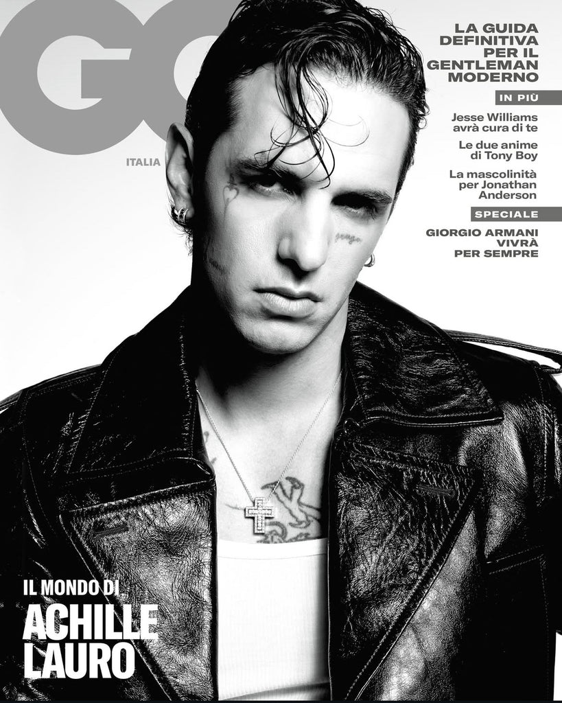 ACHILLE LAURO GQ Magazine Italia October 2025 NEW