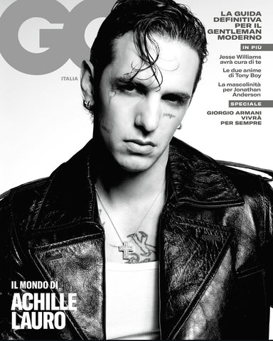 ACHILLE LAURO GQ Magazine Italia October 2025 NEW