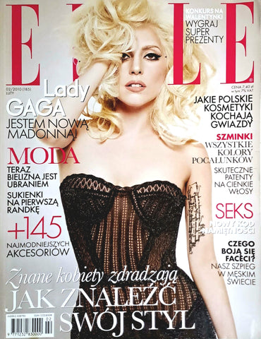LADY GAGA Elle Magazine Poland July 2010