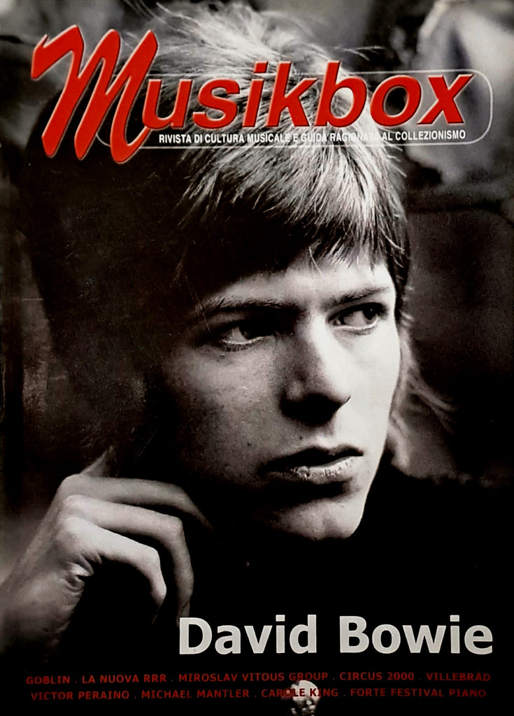 DAVID BOWIE MusikBox Magazine April/May 2010 BRAND NEW
