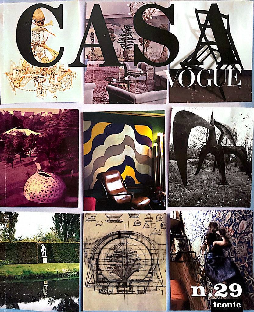 CASA VOGUE Magazine Italia April 2008 #29 GUY BOURDIN Deborah Turbeville TIM WALKER