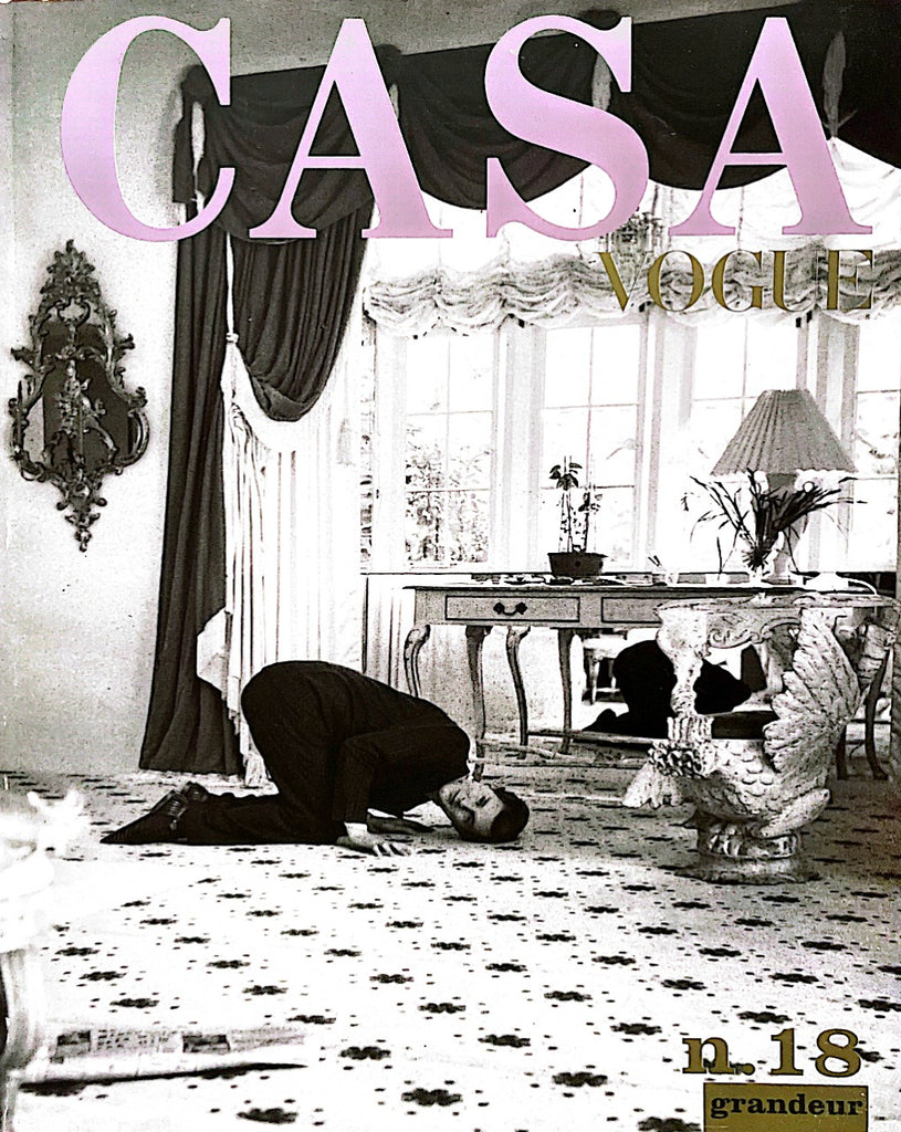CASA VOGUE Magazine Italia December 2003 #18 CECIL BEATON Gio Ponti TIM WALKER