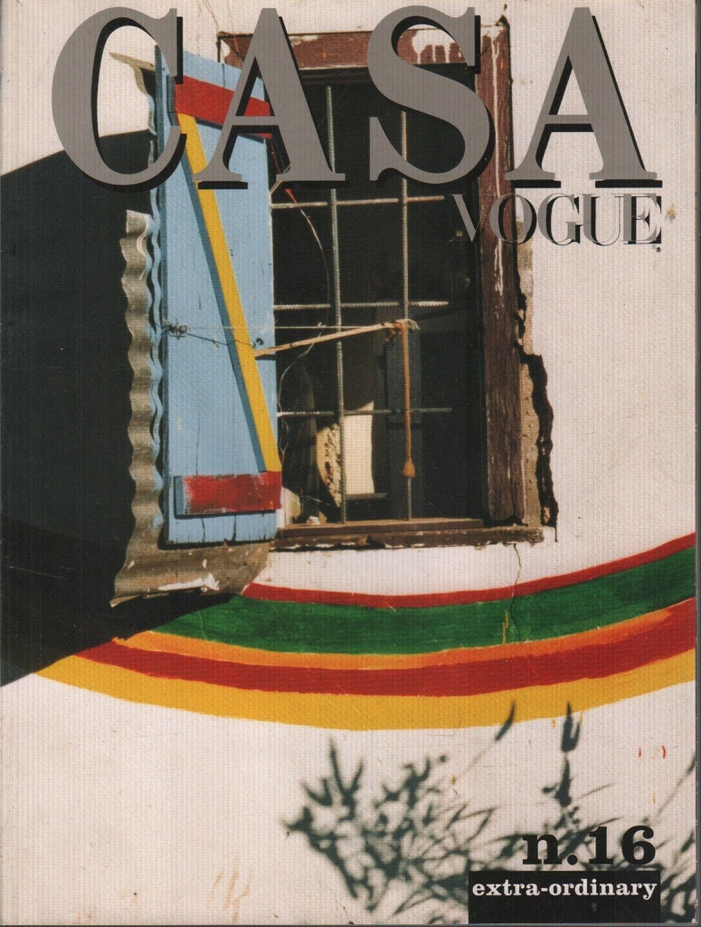 CASA VOGUE Magazine Italia June 2003 #16 TIM WALKER Bruce Weber GIOVANNI GASTEL