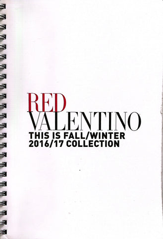 RED VALENTINO Catalog LOOK BOOK Fall/Winter 2016 2017 not Magazine