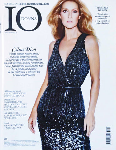 Celine Dion IO DONNA Magazine October 2013