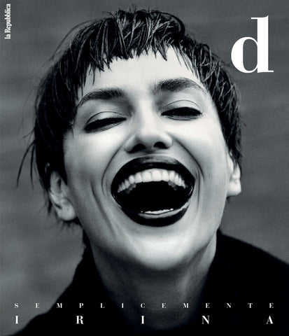 IRINA SHAYK D Magazine La Repubblica Italy August 2024 BRAND NEW Cover 1