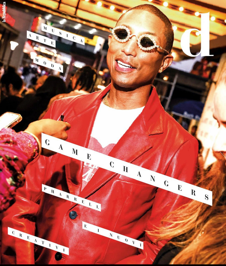 D La Repubblica Magazine June 2023 PHARRELL WILLIAMS Andrey & Julie Ann NEW