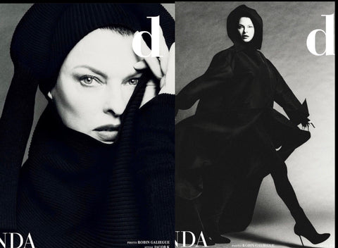 LINDA EVANGELISTA Bundle 2 x D Magazine Repubblica Italia September 2023 Sealed