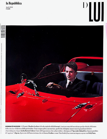 CHARLES LECLERC D Lui La Repubblica Magazine ITALIA April 2021 NEW